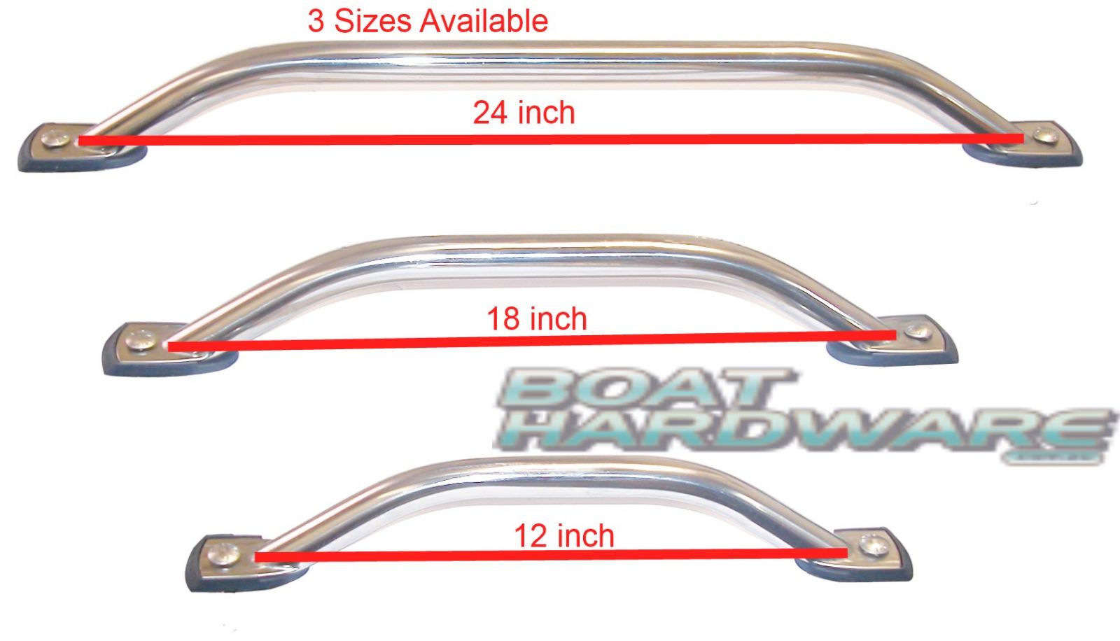 Handrail 316 SS 18inch/457mm 22mm MA02218 Oceansouth